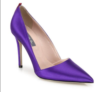 SJP RAMPLING 100 Orchid Purple Satin Indulge Darling